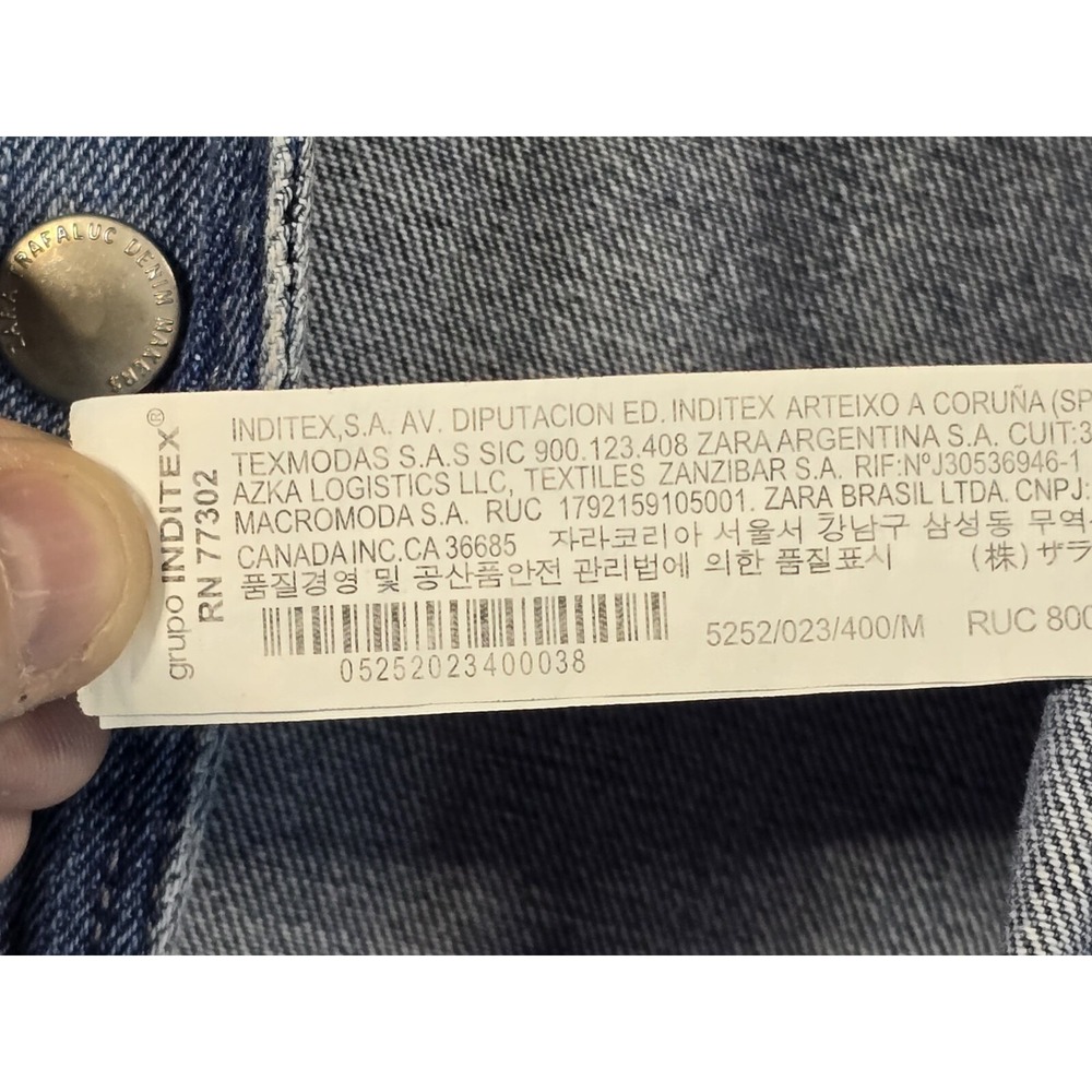 Zara- Chic Statement Denim Jacket - image 7